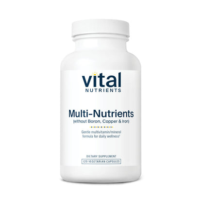 Vital Nutrients Multi-Nutrients 5 (without Boron, Copper and Iron) 120vc