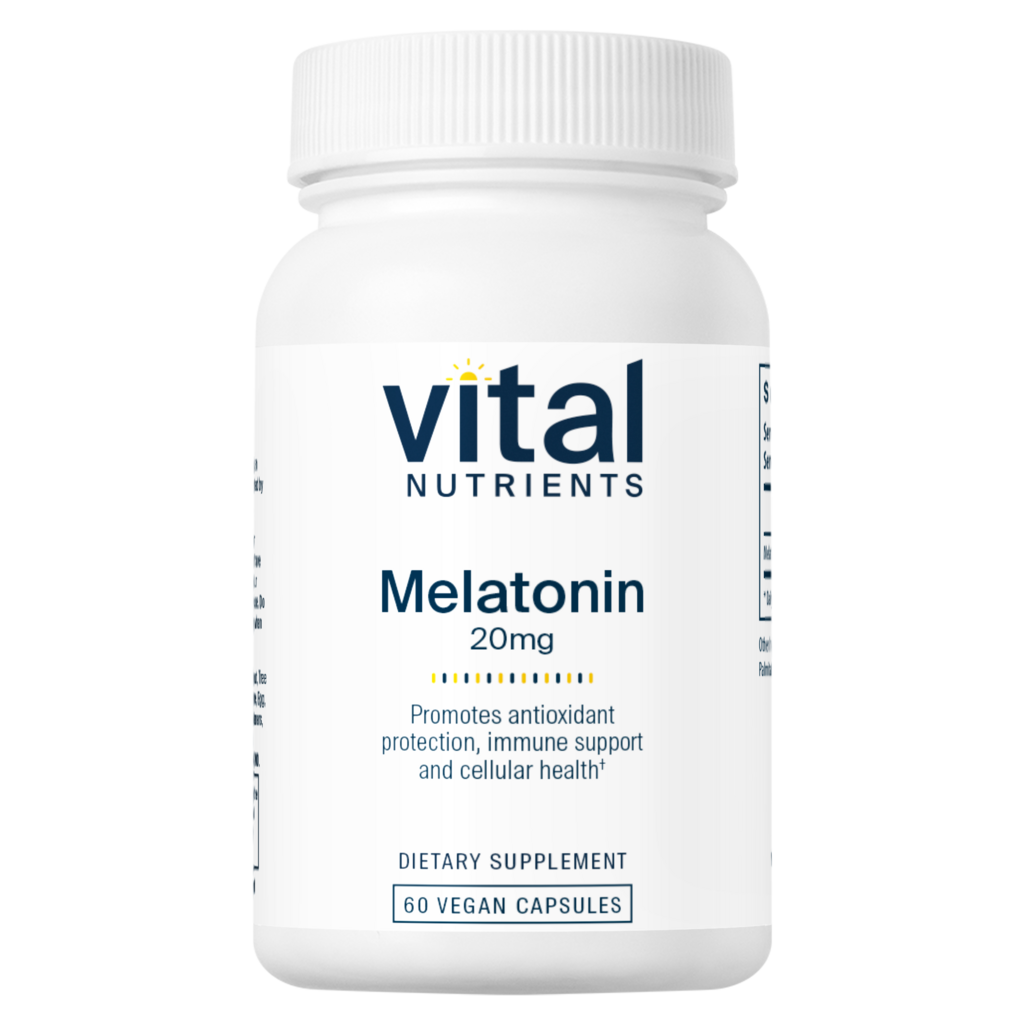 Vital Nutrients Melatonin 20mg 60vc