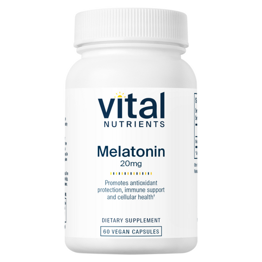 Vital Nutrients Melatonin 20mg 60vc