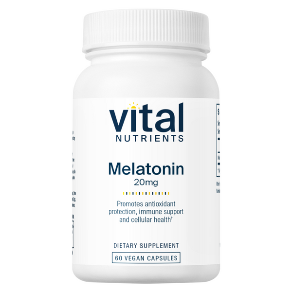 Vital Nutrients Melatonin 20mg 60vc