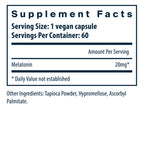 Vital Nutrients Melatonin 20mg 60vc