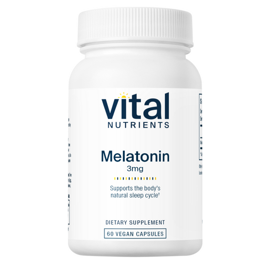 Vital Nutrients Melatonin 3mg 60vc