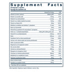 Vital Nutrients Multi-Nutrients 3 citrate/malate (without Copper & without Iron) 180vc