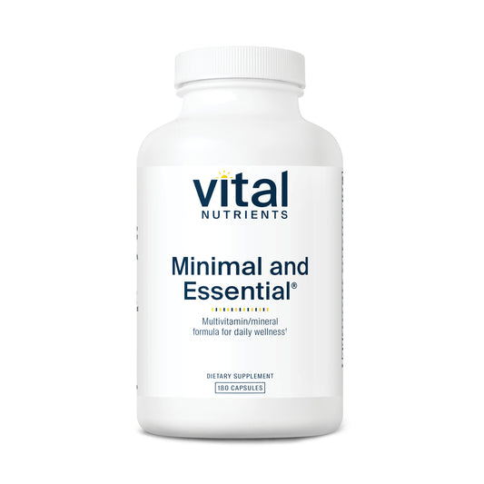Vital Nutrients Minimal and Essential 180vc