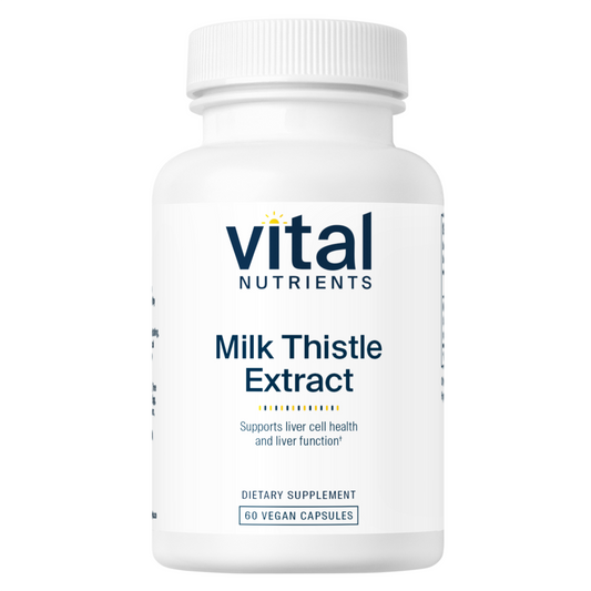 Vital Nutrients Milk Thistle Extract 250mg 60vc