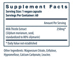 Vital Nutrients Milk Thistle Extract 250mg 60vc