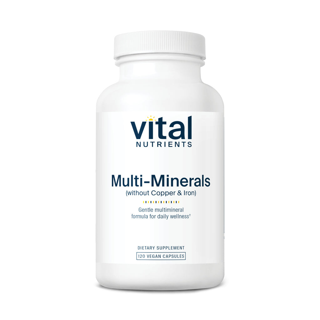 Vital Nutrients Multi-Minerals (Without Copper & Iron) 120vc
