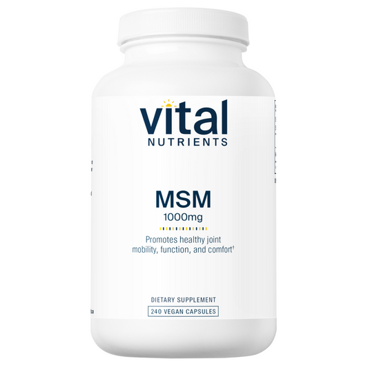 Vital Nutrients MSM 1000mg 240vc