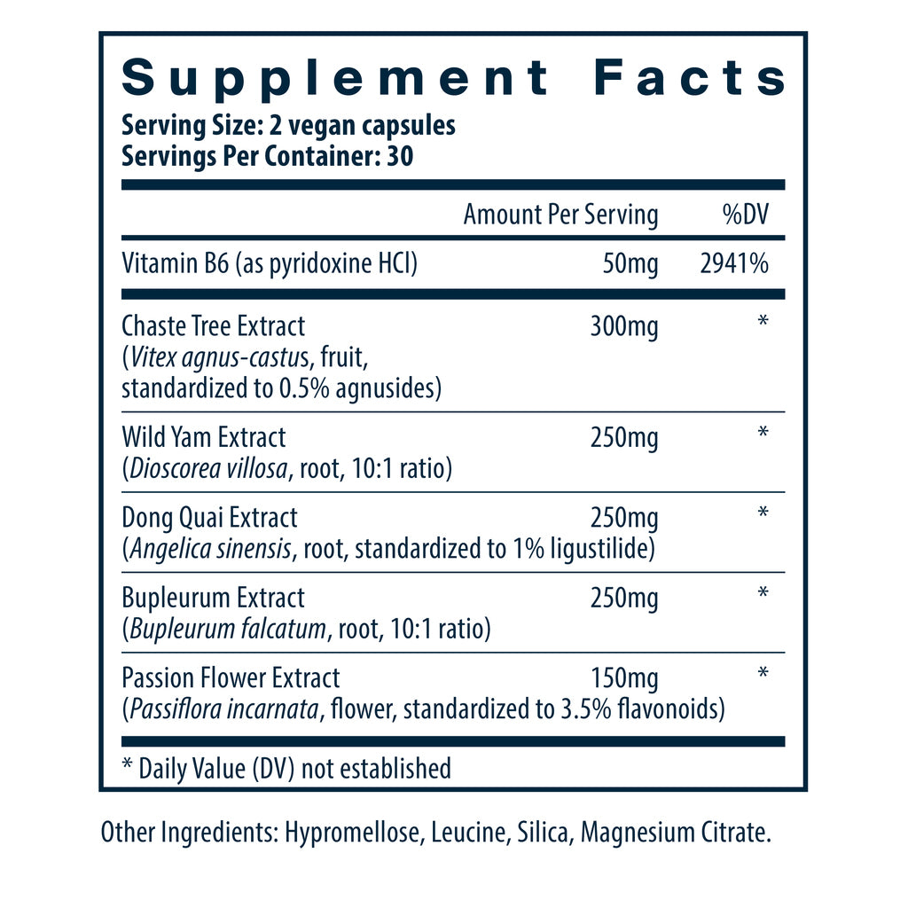 Vital Nutrients PMS Support 60vc