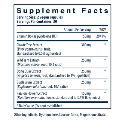 Vital Nutrients PMS Support 60vc