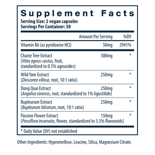 Vital Nutrients PMS Support 60vc