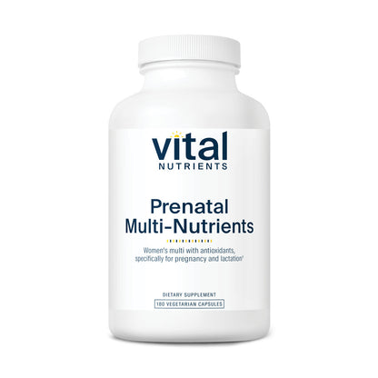 Vital Nutrients PreNatal Multi-Nutrients 180vc