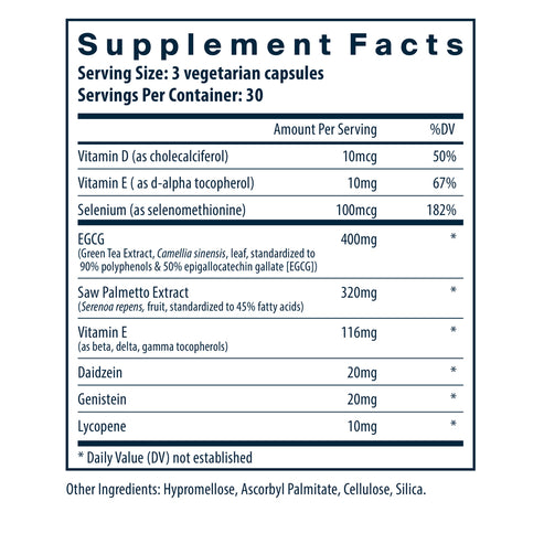 Vital Nutrients Prostate Health Tx 90vc