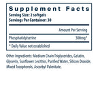 Vital Nutrients Phosphatidylserine 150mg 60sg