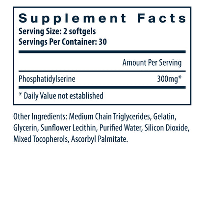 Vital Nutrients Phosphatidylserine 150mg 60sg