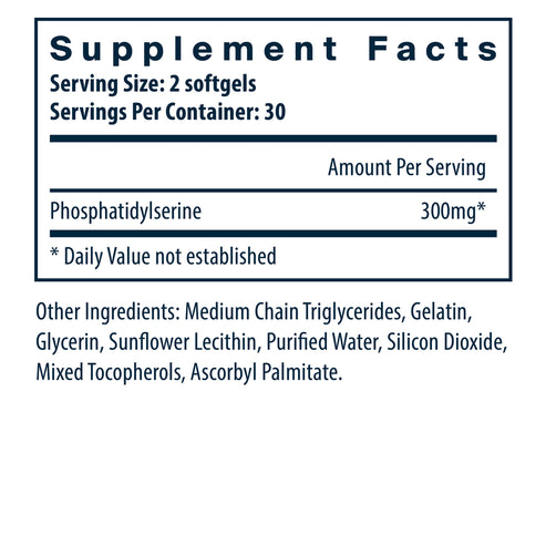 Vital Nutrients Phosphatidylserine 150mg 60sg