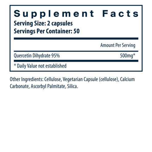 Vital Nutrients Quercetin 250mg 100vc