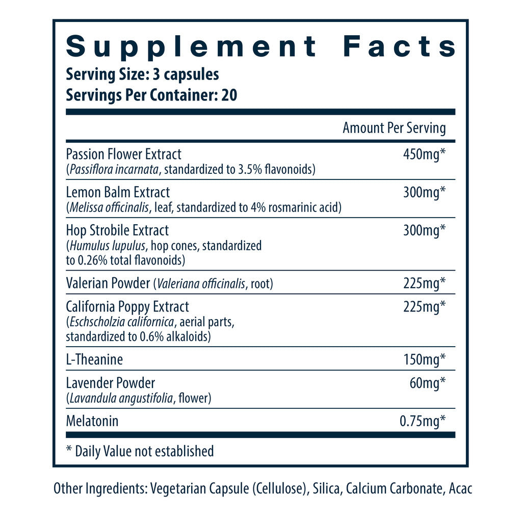 Vital Nutrients Sleep Aide 60vc