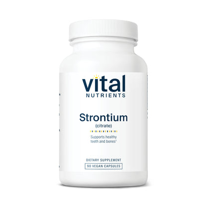 Vital Nutrients Strontium (citrate) 227mg 90 vegan caps