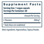 Vital Nutrients L-Theanine 60vc