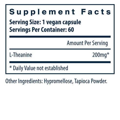 Vital Nutrients L-Theanine 60vc