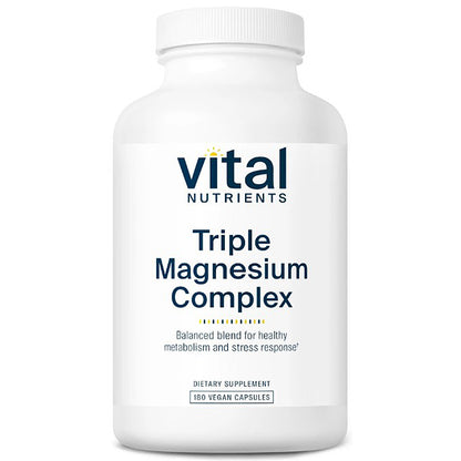 Vital Nutrients Triple Magnesium Complex 180vc