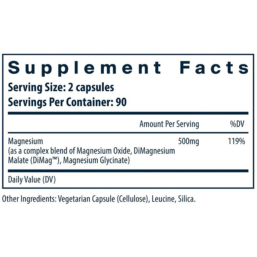 Vital Nutrients Triple Magnesium Complex 180vc