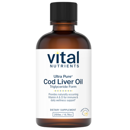 Vital Nutrients Ultra Pure Cod Liver Oil 1025 200ml