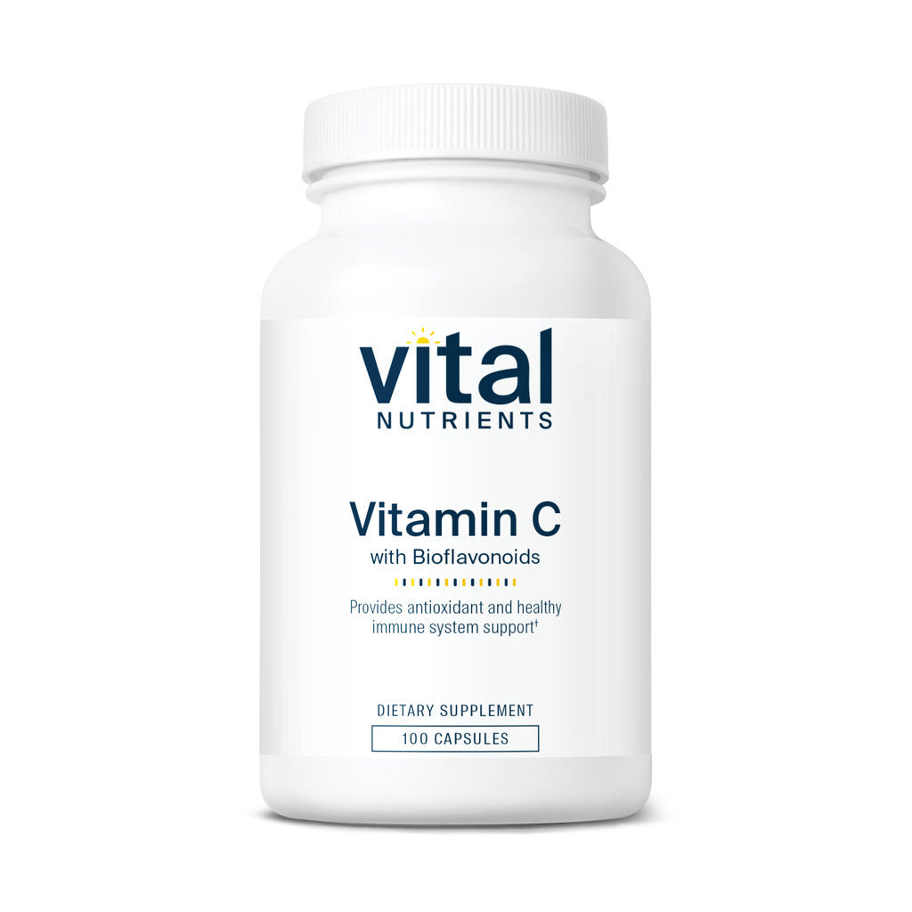 Vital Nutrients Vitamin C with Bioflavonoids 100c