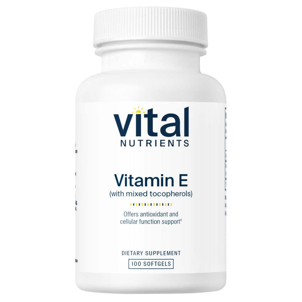 Vital Nutrients Vitamin E 400IU (with mixed tocopherols) 100sg