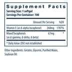 Vital Nutrients Vitamin E 400IU (with mixed tocopherols) 100sg