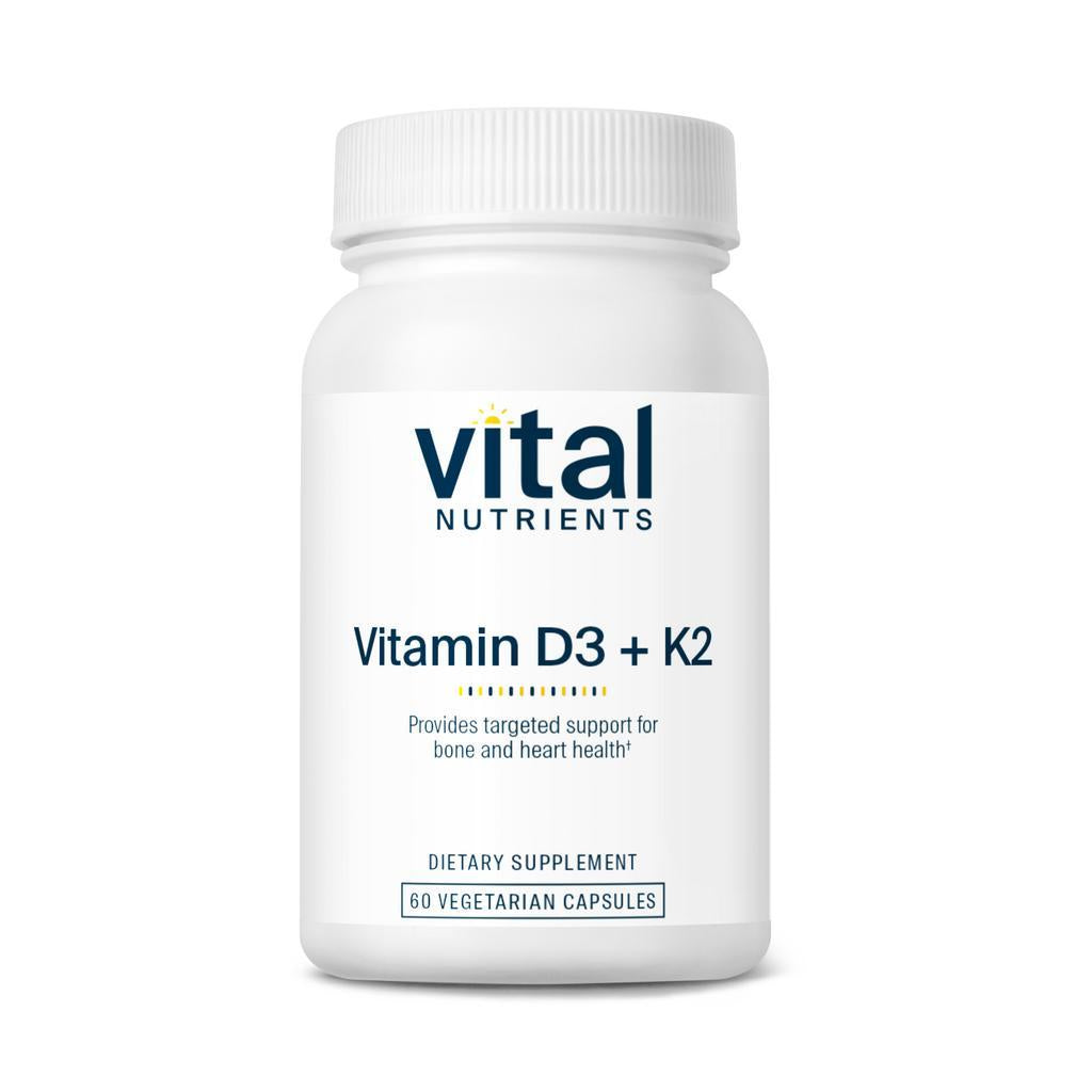 Vital Nutrients Vitamin D3+K2 60c