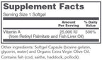 Protocol for Life Balance Vitamin A 25,000 IU 100sg