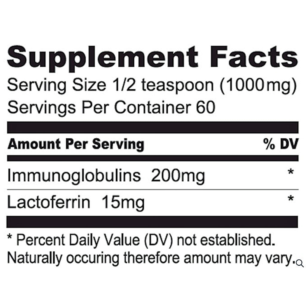 Well Wisdom Bioactive Colostrum 60 Grams