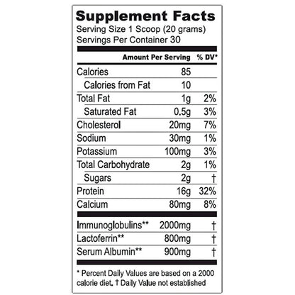 Well Wisdom Vital Whey Natural 21 oz (600 Grams)