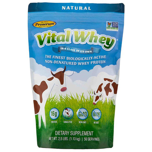 Well Wisdom Vital Whey Natural 2.5 lb (1130 Grams)