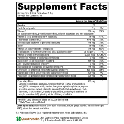 Xymogen ATP Ignite Mixed Berry 30 Sticks