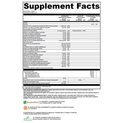 Xymogen ActivEssentials w/OncoPLEX & D3 60 packets