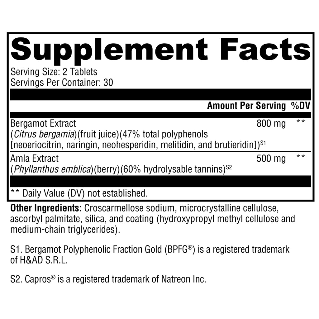 Xymogen BergaCor Plus 60t