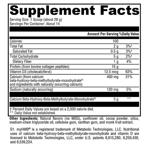 Xymogen FIT Food Lean Collagen Mocha Latte 14 servings