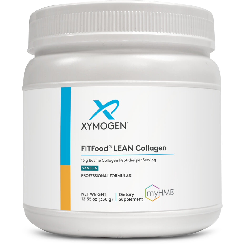 Xymogen FIT Food Lean Collagen Vanilla 12.35 oz.