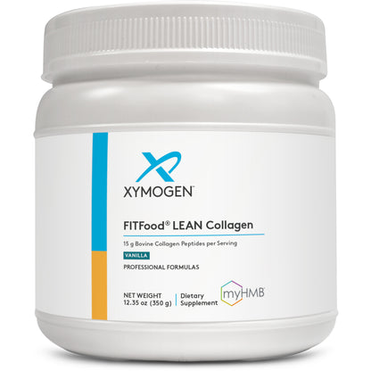 Xymogen FIT Food Lean Collagen Vanilla 12.35 oz.