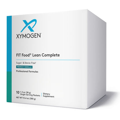 Xymogen FIT Food Lean Complete French Vanilla Sugar & Stevia Free 10 servings