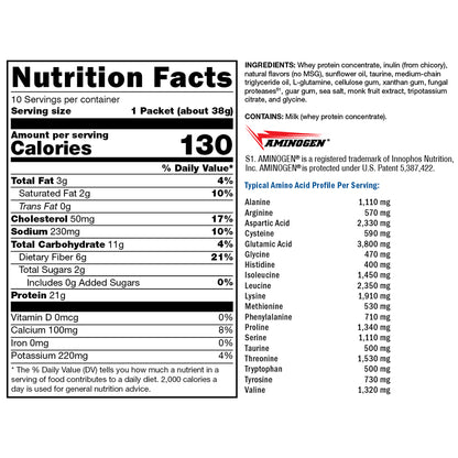 Xymogen FIT Food Lean Whey Vanilla Delight No Sugar, No Stevia 10 servings