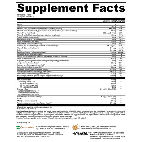 Xymogen Foundation Essentials 30 packets