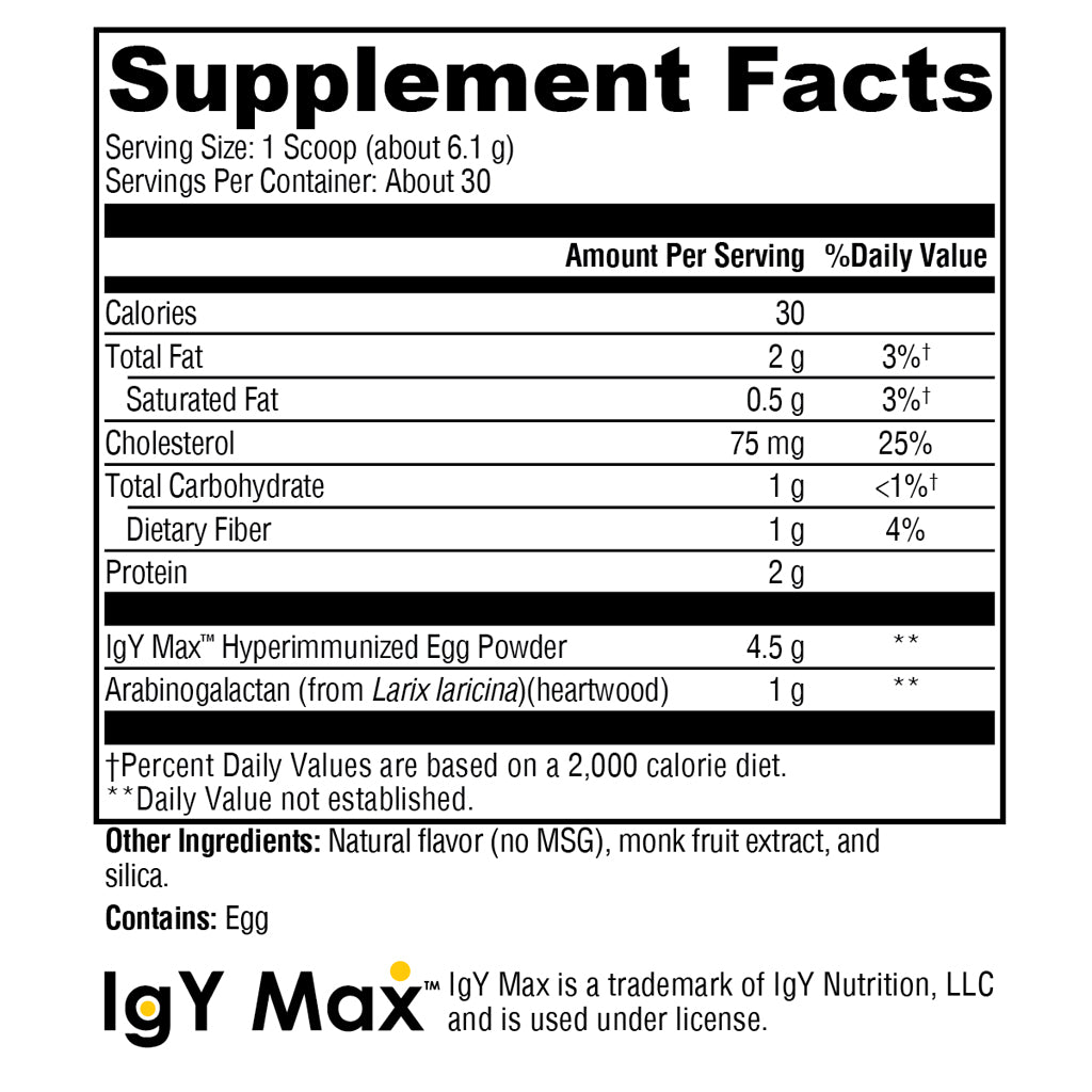 Xymogen IG 26 Plus DF Vanilla 30 servings
