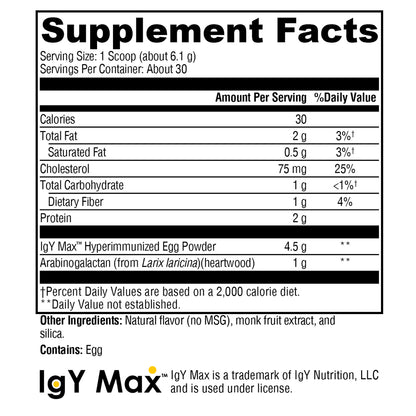 Xymogen IG 26 Plus DF Vanilla 30 servings