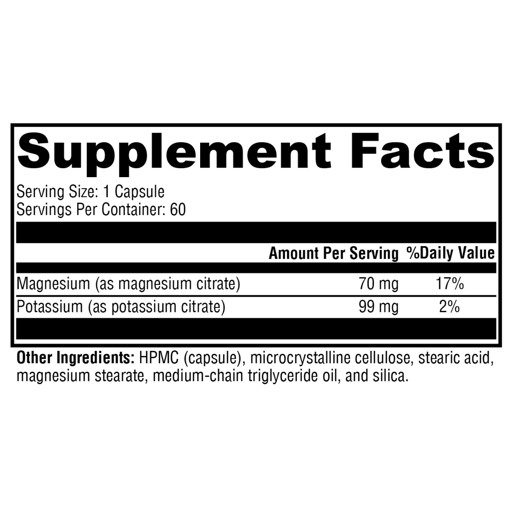 Xymogen K-Mg Citrate 60c
