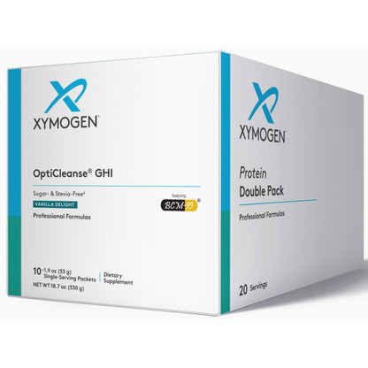 Xymogen OptiCleanse GHI Vanilla Delight Sugar & Stevia Free 20 servings