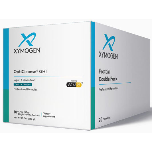 Xymogen OptiCleanse GHI Vanilla Delight Sugar & Stevia Free 20 servings